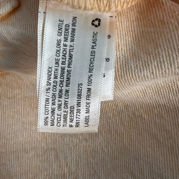 Universal Thread Women Vintage Straight Jeans Light Orange - Picture 7 of 7